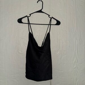 Rachel Zoe Midnight Satin Camisole